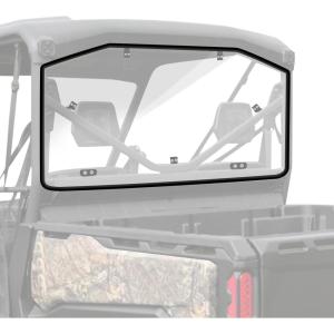 imageStarknightMT ScratchResistant Defender Rear Windshield  UVProof Back Window Rear Window Compatible With CanAm Defender 20162024 HD5 HD8 HD10 Max ClearClear Without Sliding Window