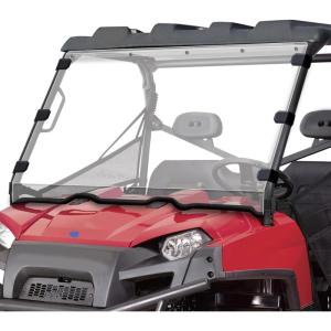 imageStarknightMT ScratchResistant Ranger 800 570 Windshield  UVProof HardCoated Full Windshield Compatible with Polaris 20102016 Ranger XP 800Ranger XP 800 CrewRanger 800 6x6