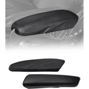 imageStarknightMT Seat Side Pads Compatible with CanAm Maverick X3  X3 MAXR 20172025 PU Foam Cushion Assembly for Thigh Support ampamp Comfort UTV Accessories Black