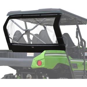 imageStarknightMT TERYX Soft Rear Window  Back Dust Panel Compatible with KAWASAKI TERYX 4 800 20132025 Dustproof Rainproof UTV Back Windshield Accessories