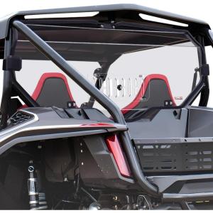 imageStarknightMT Talon 1000 Rear Windshield with Vent for 2Seater Clear Polycarbonate Back Window Compatible with Talon 1000R1000X 20192025