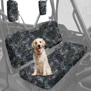 imageStarknightMT UTV Pioneer Seat Covers Compatible with 20162025 Pioneer 1000 10005Front Seat10006Front and Rear SeatWaterRepellent Bench Seat Cover BlackCamo