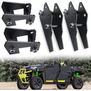 imageStarknightMT UTV Ranger Lift Kit 3quot Ranger Front ampamp Rear Bracket Lift Kit Compatible with Polaris Ranger 570 FullsizeXP 570XP 900 XP 10001000 Diesel 20132022