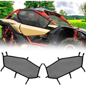 imageStarknightMT X3 Window Nets Maverick X3 Side Windows Compatible with 2017 Maverick X3 ampamp X3 Max Front Upper Door Windows