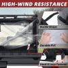 imageRanger 1000 Rear WindowStarknightMT Waterproof PVC Soft Rear Windshield Compatible with Polaris Ranger xp 1000900 20172023