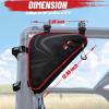 imageStarknightMT 2 Packs Universal UTV Roof Storage Bag Triangle Bike Bag Waterproof UTV Overhead Bag Fits 175quot to 2quot Roll Bar Compatible with Can Am X3 Commander Defender Polaris Ranger RZR