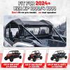 imageStarknightMT 2024 RZR XP 1000 Soft Rear Windshield Compatible with 2024 2025 Polaris RZR XP 1000XP 4 1000 Back Dust Panel Waterproof Back Window with Zipper Block Wind Winter Accessories