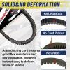 imageStarknightMT CVT Drive Belt 3211162 24G4022 Heavy Duty ATV UTV Drive Belt Compatible with Polaris RZR 800 Ranger 500 800 Sportsman 500 570 800 Replacement for 3211162 3211118 3211133