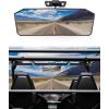 imageStarknightMT Center Rear View Mirror Wider Adjustable Range Compatible with Polaris RZR Pro XP4 20252020RZR XP4 1000 2024Turbo4 RRZR Pro RRZR Trail S UTV Racing Mirrors Side by Side 2883763