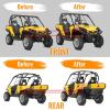 imageStarknightMT Commander Lift Kit UTV Lift Kit Compatible with Commander 800 and Commander 1000 For 25 inches Extra Ground Clearance Made of Heavy Duty Carbon Steel with CNC Cut Black