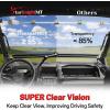imageStarknightMT Flip Windshield Compatible With CanAm Defender 20162025 ScratchResistant UTV Front Full Windshield Accessories For Defender HD5 HD8 HD10 MaxFlip Vent