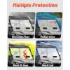 imageStarknightMT Flip Windshield Compatible With CanAm Defender 20162025 ScratchResistant UTV Front Full Windshield Accessories For Defender HD5 HD8 HD10 MaxDualVent