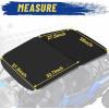 imageStarknightMT Hard Aluminum Roof Top Compatible With Polaris RZR XP4 1000 20142023 XP 4 Turbo 20162021 ampamp 4 900 20152017  4Seater AllWeather Protection Durable Black Coating