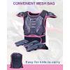 imageStarknightMT Kids Dirt Bike Gear  Youth Motorcycle Gear Riding Protective Motocross Armor Suit Chest Protector for Boys Girls Biking Cycling Skating OffRoadLightpink