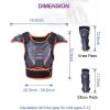 imageStarknightMT Kids Dirt Bike Gear  Youth Motorcycle Gear Riding Protective Motocross Armor Suit Chest Protector for Boys Girls Biking Cycling Skating OffRoadOrange