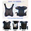 imageStarknightMT Kids Dirt Bike Gear  Youth Motorcycle Gear Riding Protective Motocross Armor Suit Chest Protector for Boys Girls Biking Cycling Skating OffRoadBlue