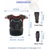 imageStarknightMT Kids Dirt Bike Gear  Youth Motorcycle Gear Riding Protective Motocross Armor Suit Chest Protector for Boys Girls Biking Cycling Skating OffRoadRed