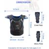 imageStarknightMT Kids Dirt Bike Gear  Youth Motorcycle Gear Riding Protective Motocross Armor Suit Chest Protector for Boys Girls Biking Cycling Skating OffRoadBlue