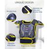 imageStarknightMT Kids Dirt Bike Gear  Youth Motorcycle Gear Riding Protective Motocross Armor Suit Chest Protector for Boys Girls Biking Cycling Skating OffRoadYellow