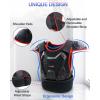 imageStarknightMT Kids Dirt Bike Gear  Youth Motorcycle Gear Riding Protective Motocross Armor Suit Chest Protector for Boys Girls Biking Cycling Skating OffRoadRed