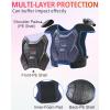 imageStarknightMT Kids Dirt Bike Gear  Youth Motorcycle Riding Protective Gear Motocross Armor Suit Chest Protector for Boys Girls Mountain Biking CyclingBlue