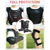 imageStarknightMT Kids Dirt Bike Gear  Youth Motorcycle Riding Protective Gear Motocross Armor Suit Chest Protector for Boys Girls Mountain Biking CyclingBlack