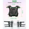 imageStarknightMT Kids Dirt Bike Gear  Youth Motorcycle Riding Protective Gear Motocross Armor Suit Chest Protector for Boys Girls Mountain Biking CyclingDark Green