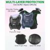 imageStarknightMT Kids Dirt Bike Gear  Youth Motorcycle Riding Protective Gear Motocross Armor Suit Chest Protector for Boys Girls Mountain Biking CyclingDark Green