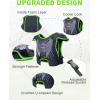 imageStarknightMT Kids Dirt Bike Gear  Youth Motorcycle Riding Protective Gear Motocross Armor Suit Chest Protector for Boys Girls Mountain Biking CyclingLight Green