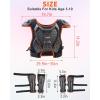 imageStarknightMT Kids Dirt Bike Gear  Youth Motorcycle Riding Protective Gear Motocross Armor Suit Chest Protector for Boys Girls Mountain Biking CyclingOrange