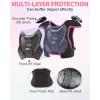 imageStarknightMT Kids Dirt Bike Gear  Youth Motorcycle Riding Protective Gear Motocross Armor Suit Chest Protector for Boys Girls Mountain Biking CyclingPinkish