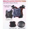 imageStarknightMT Kids Dirt Bike Gear  Youth Motorcycle Riding Protective Gear Motocross Armor Suit Chest Protector for Boys Girls Mountain Biking CyclingRed