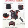 imageStarknightMT Kids Dirt Bike Gear  Youth Motorcycle Riding Protective Gear Motocross Armor Suit Chest Protector for Boys Girls Mountain Biking CyclingRed
