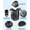imageStarknightMT Kids Dirt Bike GearUpgraded Thicken Shell Youth Motorcycle Riding Professional Protective Gear Chest Protector Armor Suit for Motocross Cycling OffRoad Motorcycle Dirt Bike Kid BlueBlue