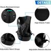 imageStarknightMT Kids Motorcycle Chest Protector Dirt Bike Youth Riding Spine Back Armor Protection for Motocross Cycling SkateboardSkiingSkatingOffRoadBlack