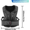 imageStarknightMT Kids Motorcycle Chest Protector Dirt Bike Youth Riding Spine Back Armor Protection for Motocross Cycling SkateboardSkiingSkatingOffRoadBlack