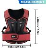 imageStarknightMT Kids Motorcycle Chest Protector Dirt Bike Youth Riding Spine Back Armor Protection for Motocross Cycling SkateboardSkiingSkatingOffRoadRed