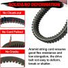 imageStarknightMT Maverick X3 Belt422280652 422280651 X3 CVT Belt Compatible with Can am Maverick X3 Turbo X XDS XRS XMR MAX All Models 20172024Replacement for 49C4266 417300383 422280654 422280280