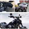 imageStarknightMT Motorcycle Handguards Black Coffin Cut Stainless Steel Hand Guards Compatible with 20062022 Touring Models Road Glide Street Glide Road45inch for hydraulic clutch style