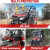 imageStarknightMT Pioneer Full Windshield Scratchresistant Front Windshield Compatible with 20152020 2022 2023 Pioneer 500 Pioneer 520 2021 2022 2023 2025 Window Accessories