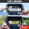 imageStarknightMT RZR Pro XP Soft Rear Windshield Compatible with 20202025 Polaris RZR Pro XP Turbo R Waterproof Clear Back Dust Panel Back Window with Zipper