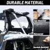 imageStarknightMT RZR Rear Soft Window Compatible with Polaris RZR XP 10004 1000XP TURBO XP 4 TURBO RZR Back Windshield RZR Accessories Back Dust Panel