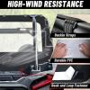 imageStarknightMT RZR Rear Soft Window Compatible with Polaris RZR XP 10004 1000XP TURBO XP 4 TURBO RZR Back Windshield RZR Accessories Back Dust Panel