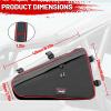 imageStarknightMT RZR XP 1000 Storage Bags Triangle Side Tool Bags Compatible with 2025 2024 Polaris RZR XP 10004 1000 Rear AntiRoll Frame Mount Corner Bags 2Pcs Organizer for Side by Side Accessories