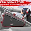 imageStarknightMT RZR XP 1000 Storage Bags Triangle Side Tool Bags Compatible with 2025 2024 Polaris RZR XP 10004 1000 Rear AntiRoll Frame Mount Corner Bags 2Pcs Organizer for Side by Side Accessories