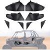 imageStarknightMT RZR XP 4 1000 Lower Doors RZR Aluminum Bottom Door Inserts Panels 4 Seater Compatible With Polaris RZR XP 4 1000 20142023 XP 4 Turbo 201620214 900 S4 1000