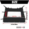 imageStarknightMT Soft Rear Window with Zipper  Compatible with CFMOTO ZForce 800500 Trail 20212022 ampamp ZForce 1000 20182019 Waterproof PVC UTV Windshield Accessory