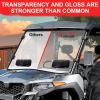 imageStarknightMT UForce 600 Front Windshield Vented Scratch Resistant Window Compatible with CFMOTO UFORCE 600 20212025 800XL 2025 Clear UTV Full Windshield PC