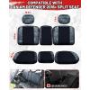 imageStarknightMT UTV Defender Seat Cover Upgraded Neoprene Seat Covers Compatible with Can Am Defender DPS MAX 6X6 PRO 20162025 Split Bench Seat Covers Waterproof Dustproof Defender Accessories