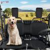 imageStarknightMT UTV Pioneer Seat Cover Bench Cover Compatible with Pioneer 700 7004 20142025 AntiUV Waterproof AntiScratch 1680D Fabric Upgrade Wider Straps Durable BlackBlack